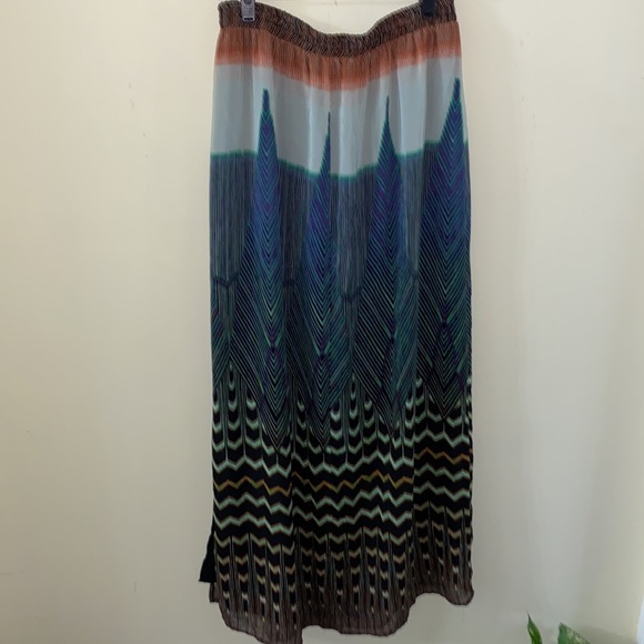 Maeve Peacock Skirt Anthropologie Size S - Picture 6 of 15